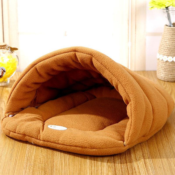 Soft Polar Fleece Warm Kennel Pet Bed Cave